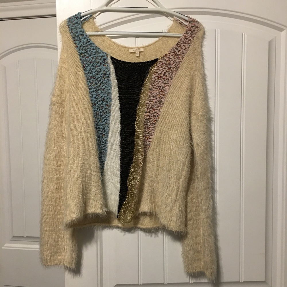 Multi colored sweater